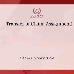 Transfer of Claim (Assignment)